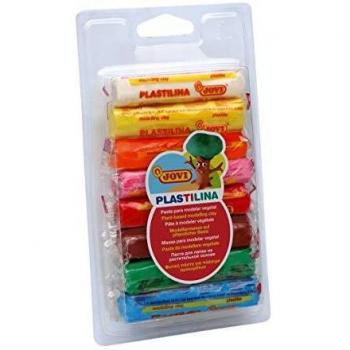 Jovi - Blíster con 8 barras de plastilina, 15 g, surtidas