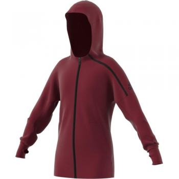 adidas Yg Zne Fz Hd Sudadera, Niñas, Rojo