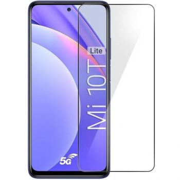 Protector de Cristal Templado Negro para Xiaomi Mi 10T Lite