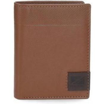 Cartera de piel Topper vertical Marrón Pepe Jeans