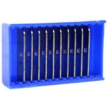 M+R - Cuchillas manuales de repuesto para Mobius y Ruppert escritorio y afiladores, plateado, pack de 10
