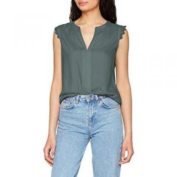 Only Onlkimmi S/L Top Wvn Noos Camiseta, Verde