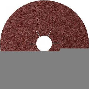 Klingspor 10977 Discos de Fibra Vulcanizados, CS 561, 30 Forma de Perforación, 16 Grano, 115 mm x 22 mm