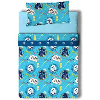Juego de Sabanas Licencia Oficial Star Wars Doodle Cama 90