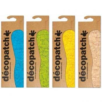 Décopatch C302O - Une pochette de 3 feuilles de papier imprimé 30x40 cm, Craquelé Bleu