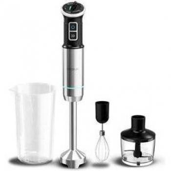 Batidora de Mano Cecotec Power Neutron 1100Max Cream&Crush 1100W con Accesorios Inox