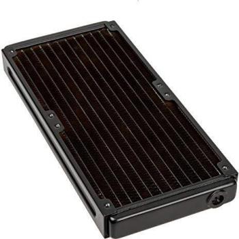 Radiador MagiCool Xflow de Cobre II - 240 mm, Refrigeración Líquida, Color Negro