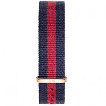 Cinturino Unisex Textil Oxford 18mm Rosa Dorado Daniel Wellington