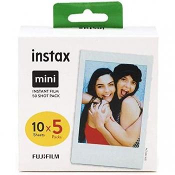 Fujifilm Instax Mini película, Pack of 5 x 10 Hojas