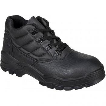Botas de Trabajo de Piel Portwest FW20 Unisex Adulto 4 UK Negro