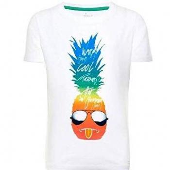 NAME IT Camiseta Pako Blanco Niño 104 Blanco