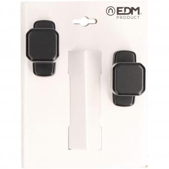 Pomo recuperable 6807 aluminio negro EDM