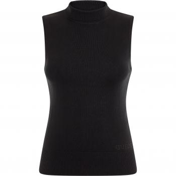 Guess Zelinda Women's Sleeveless Black Polyester Sweater