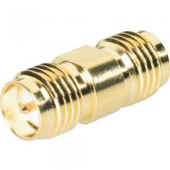 Adaptador SMA-REV hembra a SMA-REV hembra