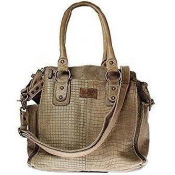 Bull and Hunt - Bolso al hombro de Piel para mujer Beige arena