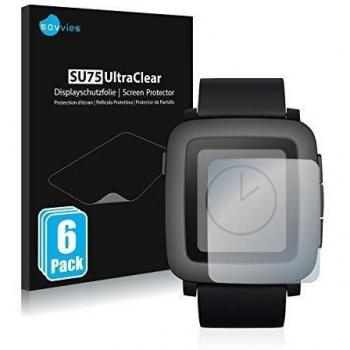 savvies Protector Pantalla Compatible con Pebble Time