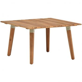 vidaXL Garden Coffee Table 60x60x36 cm Solid Acacia Wood