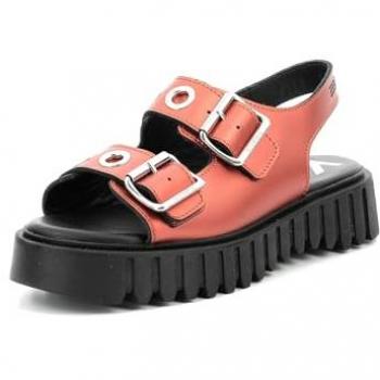 Kickers Falk Women's Wedge Sandals in Bronze Copper