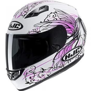 HJC CS-15 Cascos, Hombre, NAVIYA White/Pink, XS