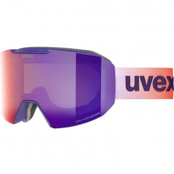 Máscara de Esquí Uvex Evidnt Attract CV lila rojo lente espejada rubí