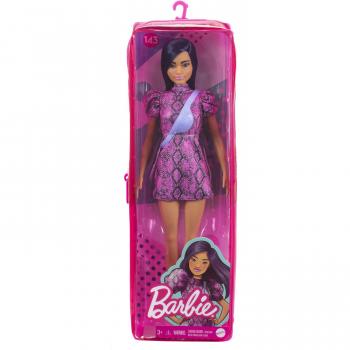 Barbie Fashionista Muñeca con pelo violeta - Vestido Serpiente