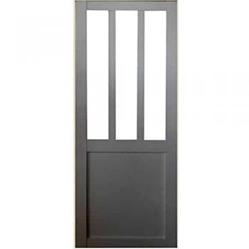 Puerta Corredera Blanca Estilo Atelier 204x83 cm