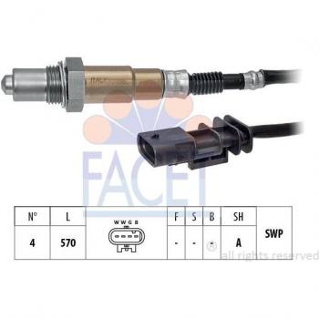 Sonda lambda FACET 10.8528 - Sensor de oxígeno, compatible con múltiples vehículos, alta precisión en la medición de gases, construcción duradera, fácil instalación