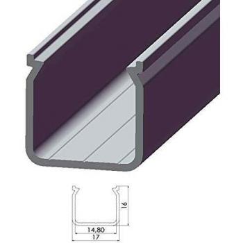 Greenice | Perfíl Aluminio Tipo ECO P04 2,02M | Bruto
