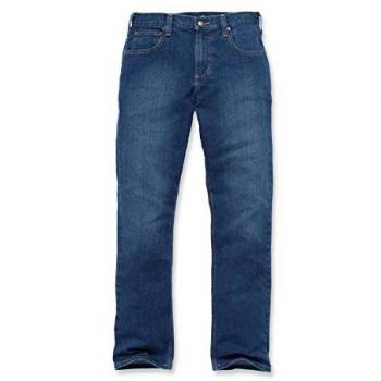 Carhartt Rugged Flex Relaxed Straight Jeans - Blue, Size 42