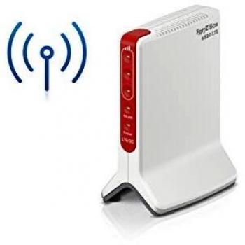 AVM Fritz! Box 6820 LTE - Router con WLAN N hasta 450 Mbps, 1 x LAN Gigabit, Soporte LTE (4G) y UMTS (3G) - Interfaz en Alemán