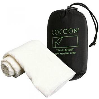 Sábana de Viaje Cocoon de Algodón Egipcio Natural 220 x 90 cm Unisex