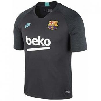 Nike Breathe FC Barcelona Strike Camiseta, Hombre, dk Smoke Grey/Dark Grey/Cabana, L