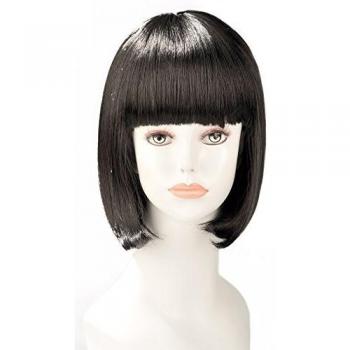 Peluca World Wigs Sophie Marrón Corto con Flequillo Talla Única