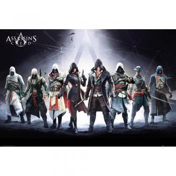 Póster Maxi 91.5x61 cm - Personajes de Assassin's Creed - Decora tu hogar