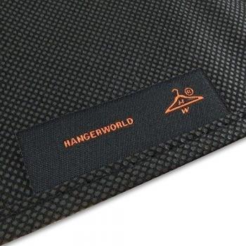 HANGERWORLD - Funda transpirable para trajes y vestidos, negro, 137 cm