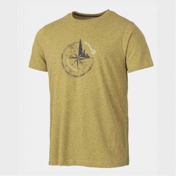 Camiseta de montaña para hombre Ternua Benton verde manga corta (S)