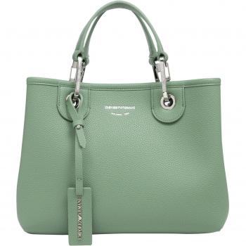 Bolso de mano Emporio Armani MyEA pequeño con estampado de ciervo