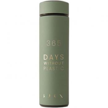 Botella Born Living Yoga 365 Sage