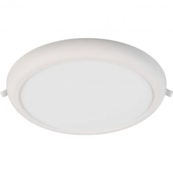 Lámpara de techo empotrable LED Zaurak, blanca, redonda Ø 30 cm, 25 W, 3000-5700 K