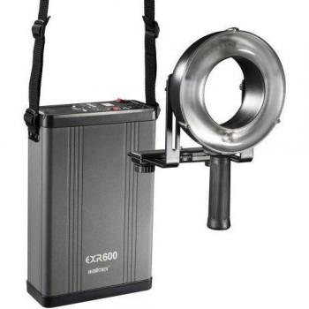 Walimex Pro 17238 - Juego de flash anular portátil