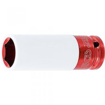 BGS 7203 | Vaso de impacto con protector de plástico | entrada 12,5 mm
