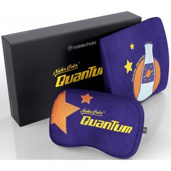 Set de Almohadas de Espuma Viscoelástica Noblechairs - Edición Fallout Nuka-Cola Quantum