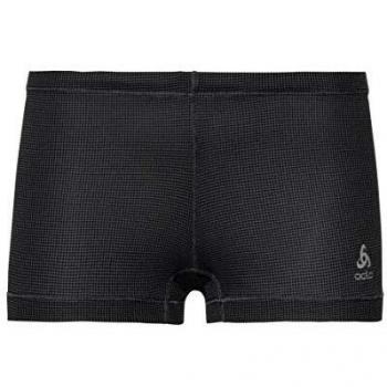 Odlo Cubic Light Suw - Mallas Interiores para Mujer, Mujer, 194131, Gris, Negro, Extra-Small