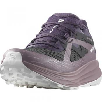Salomon Ultra Flow Gore-Tex Zapatillas de Trail Running para Mujer, Granate, 38 2/3 EU