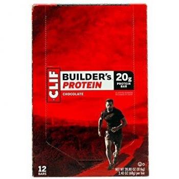 Clif Builder's Bar Chocolate - 12 Bars by CLIF