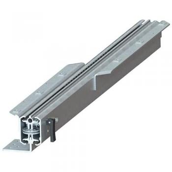 Guía de mesa extensible Kombi 47 con freno, altura 82 cm, 980 mm de longitud, 3 tableros de 500 mm y carga máxima de 90 kg