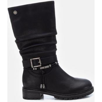 Botas de niña Refresh 171128 Negro con cierre de cremallera