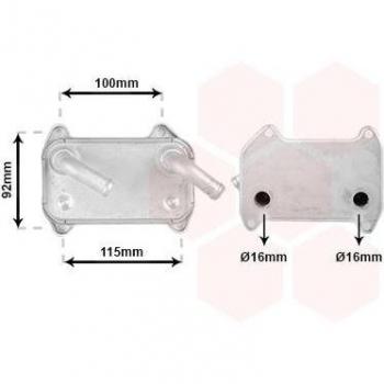 Enfriador de aceite VAN WEZEL 59003155