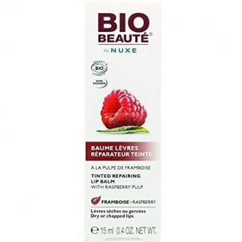 Baume Lèvres Réparateur Teinté à la Pulpe de Framboise 15ml Bio Beauté by Nuxe