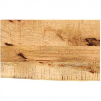 Tablero de mesa 60x40x3,8 cm Borde Vivo Madera Maciza de Mango